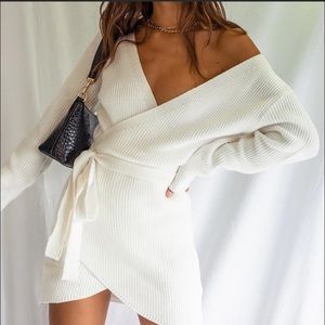 Phenix White Mini Dress Princess Polly